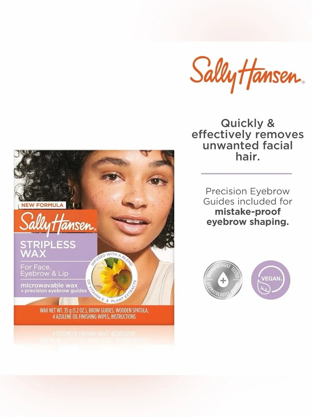 NIB Sally Hansen Stripless Wax Kit